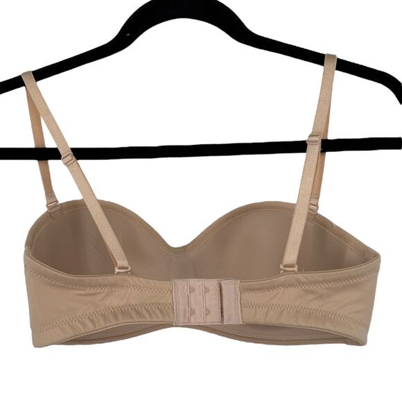 Wacoal 854372 Staying Power wire free strapless bra tan size 32C - Picture 4 of 7